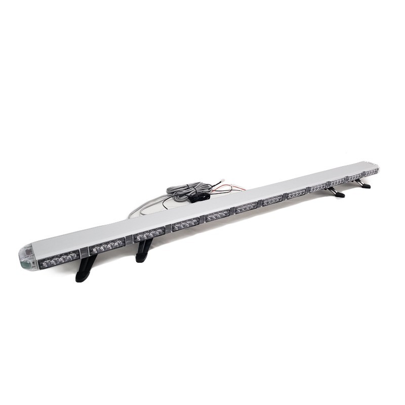 60” Amber LED Light Bar Tow Truck Roll Back Police w/ CARGO & BRAKE/TURN SIGNAL