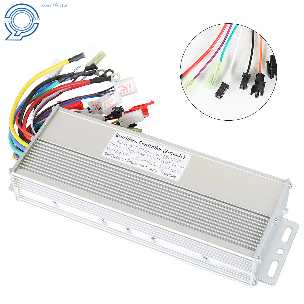 1500W Motor Speed Controller DC 48V/72V For Electric E-bike Scooter Brushless