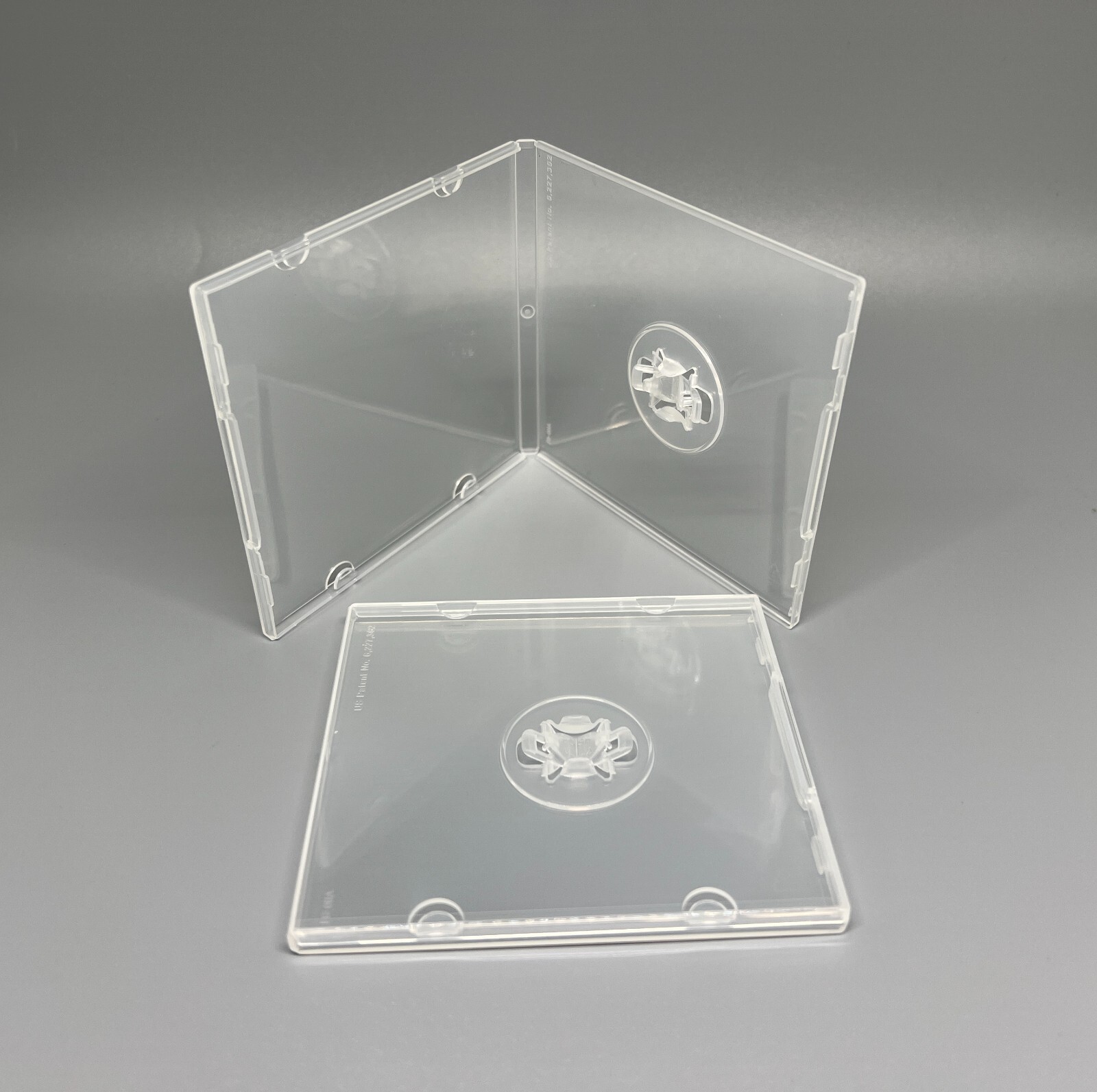 10 New 3″ Mini CD DVD Slim Poly Case w/Sleeve, Patented M-Lock Hub, FD-1013