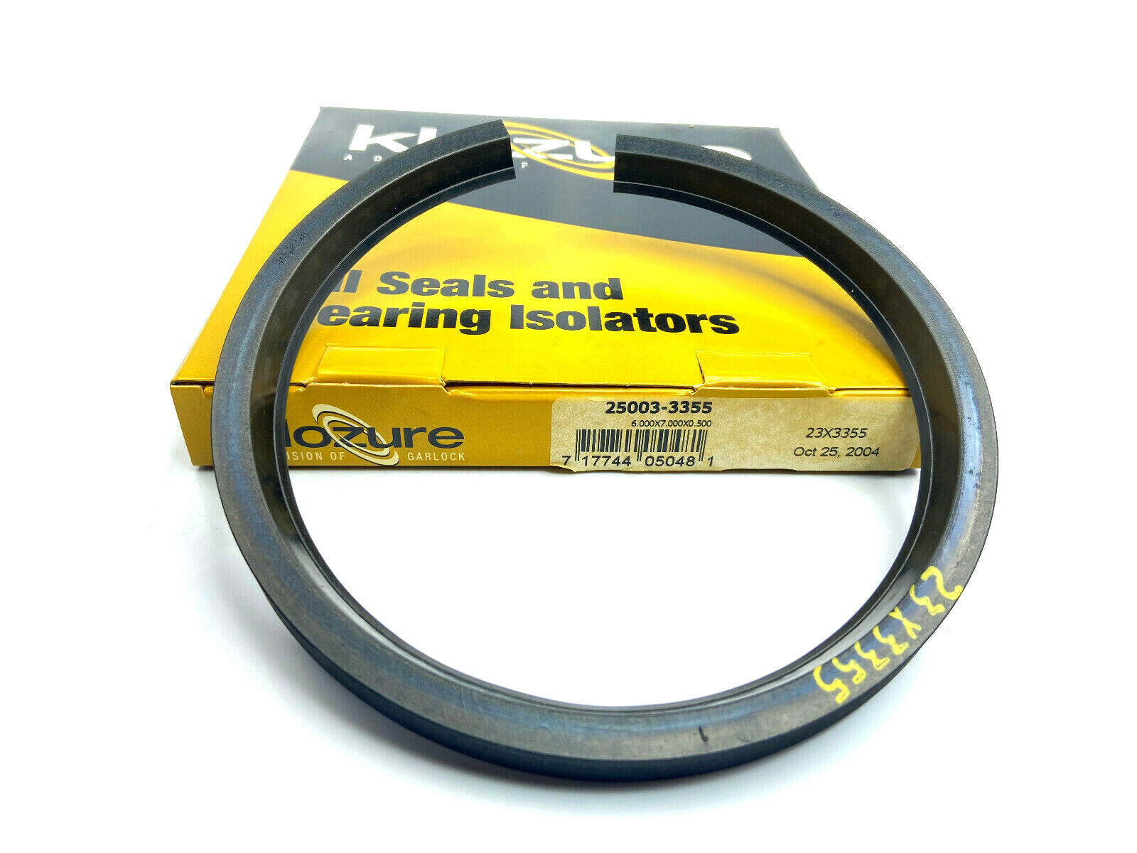 NEW GARLOCK KLOZURE 25003-3355 23×3355 OIL SEAL (6.000 x 7.000 x .500)