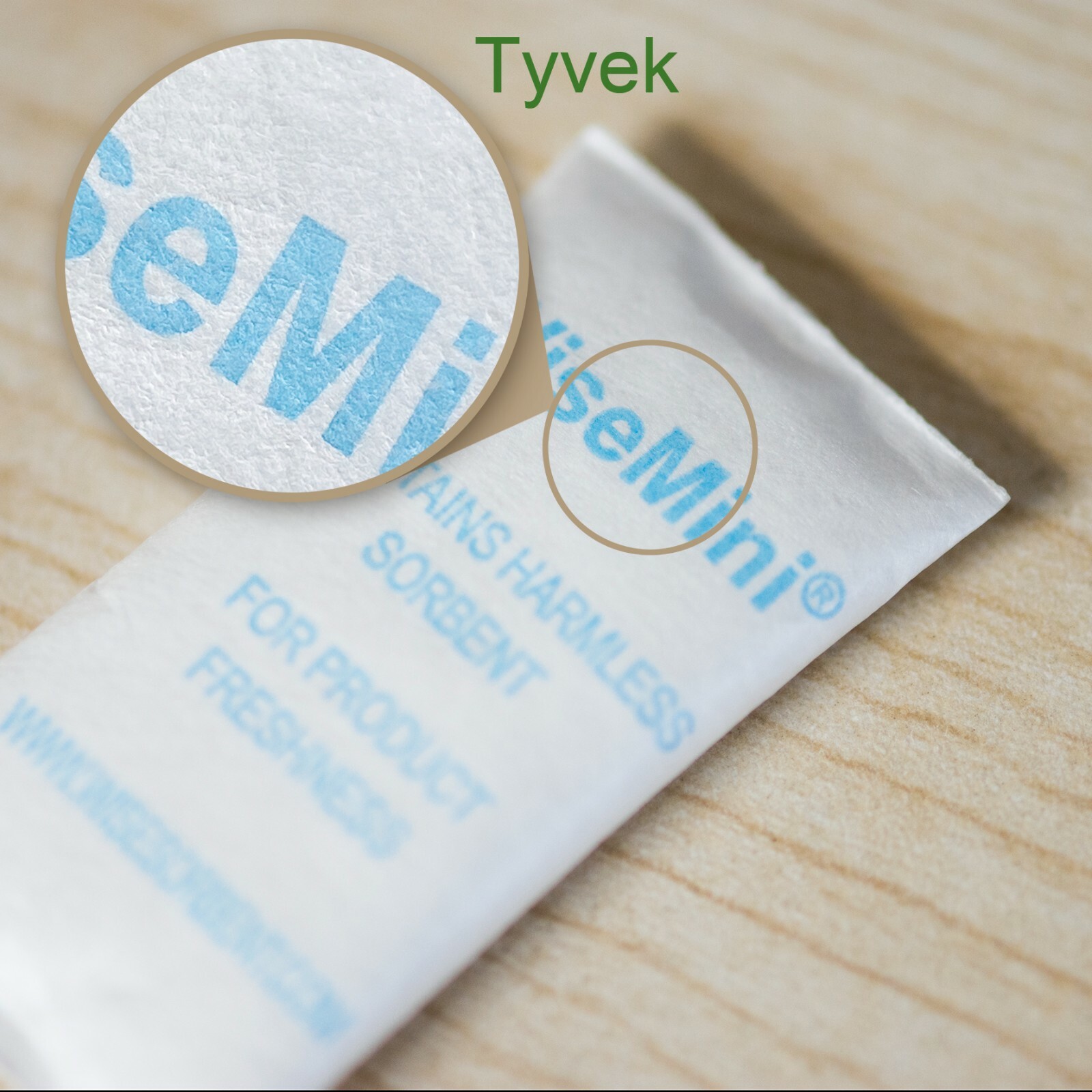 1 Gram 200 Pack Silica Gel Packets Tyvek Dessicant Packets Food Grade