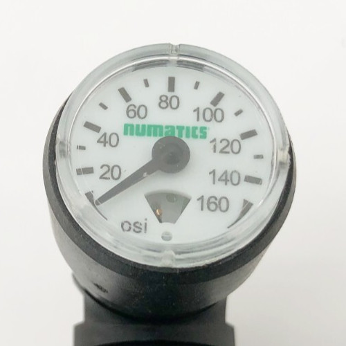 New Numatics 122RD100J016W00 Regulator 10-130psi 215-533B 1B1 – No Box
