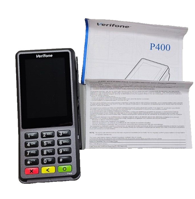 Verifone Engage P400 Plus Pinpad M435-003-04-NAA-5, Magnetic, Smart, NFC Reader