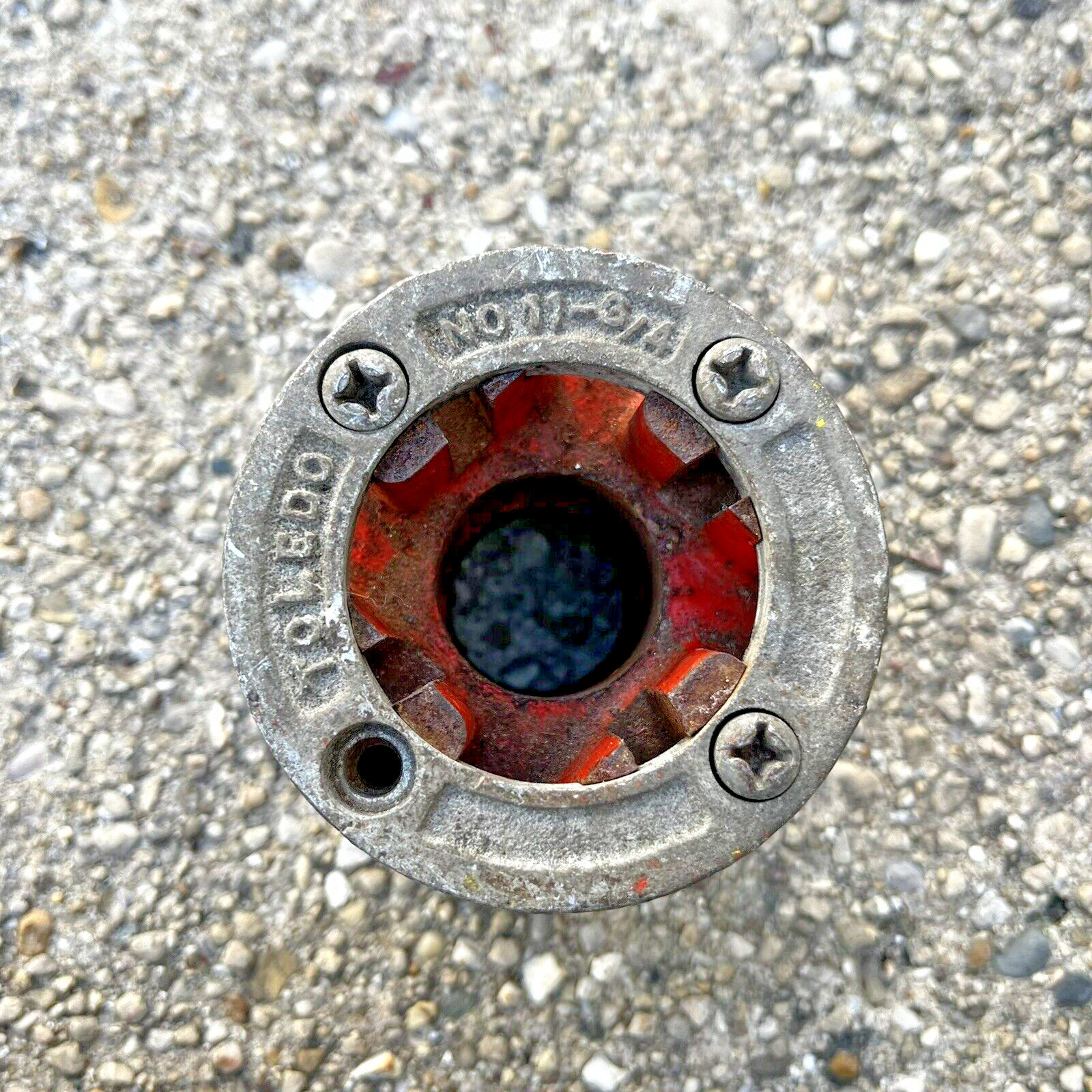 Pipe Threader Die Head Set Cutters Ratchet Toledo No.11 1/2, 3/4, 1 Replacement