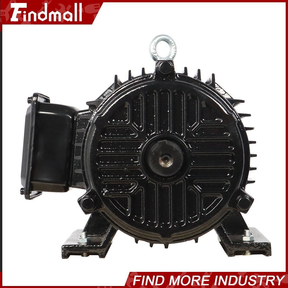 5 HP 3 Phase Electric Motor 1800 RPM 184T Frame TEFC 230/460 Volt Severe Duty