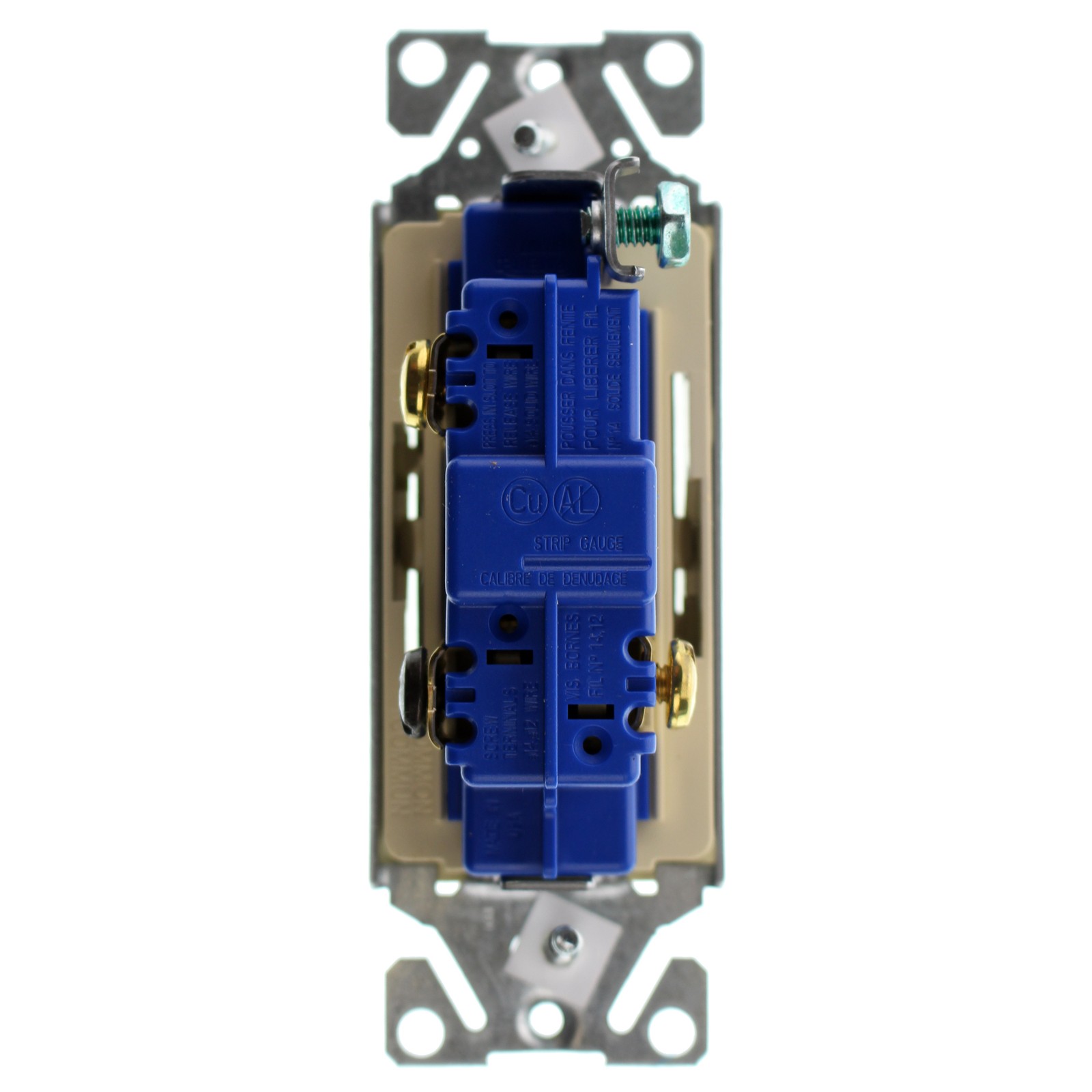EATON COOPER 7503V-SP-L DECORATOR ROCKER SWITCH, 3-WAY, 15A, 120/277V, IVORY