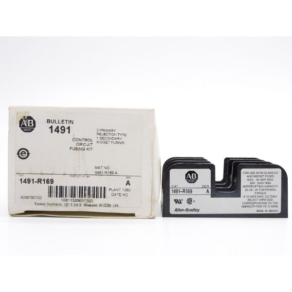 ALLEN BRADLEY 1491-R169 SER. A 600V 30A (WH) NSMP