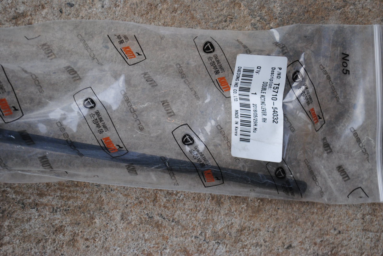 Kioti Daedong DKA137 Detent Double Valve Td24-A0004A DK4210 4710 5310 6010 CHSE