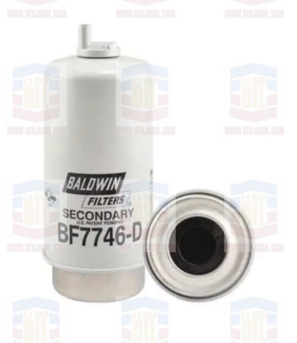 Baldwin Filters Bf7746-D Fuel Filter,7-5/8 X 3-9/32 X 7-5/8 In