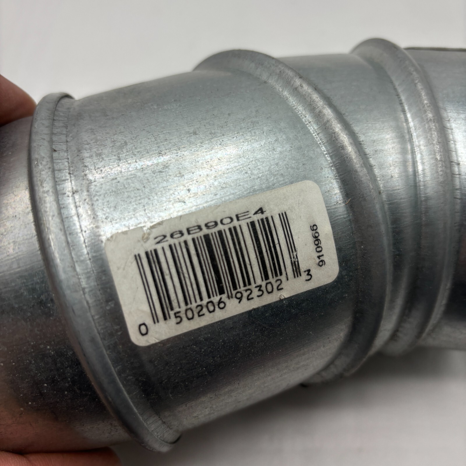 Master Flow 26B90E4 90-Degree Round Adjustable Elbow 8 In. 26-Gauge🔔