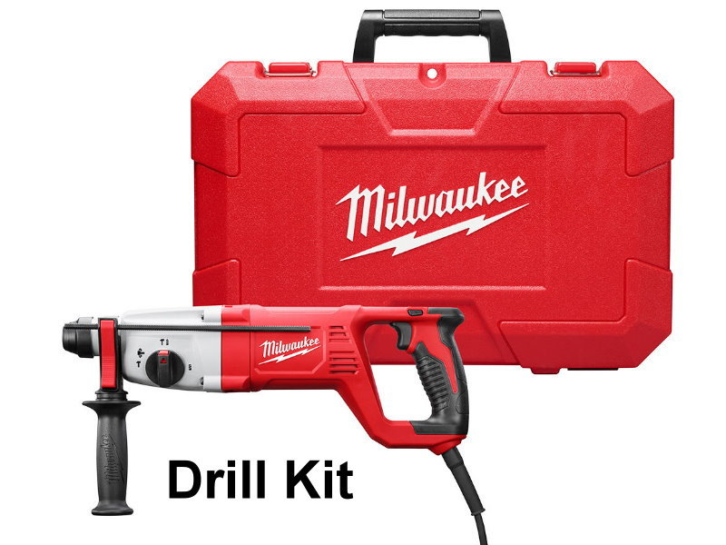 NEW Milwaukee 5262-81 SDS PLUS Rotary HAMMER CHISEL DRILL Bits Kit Set 5262-21