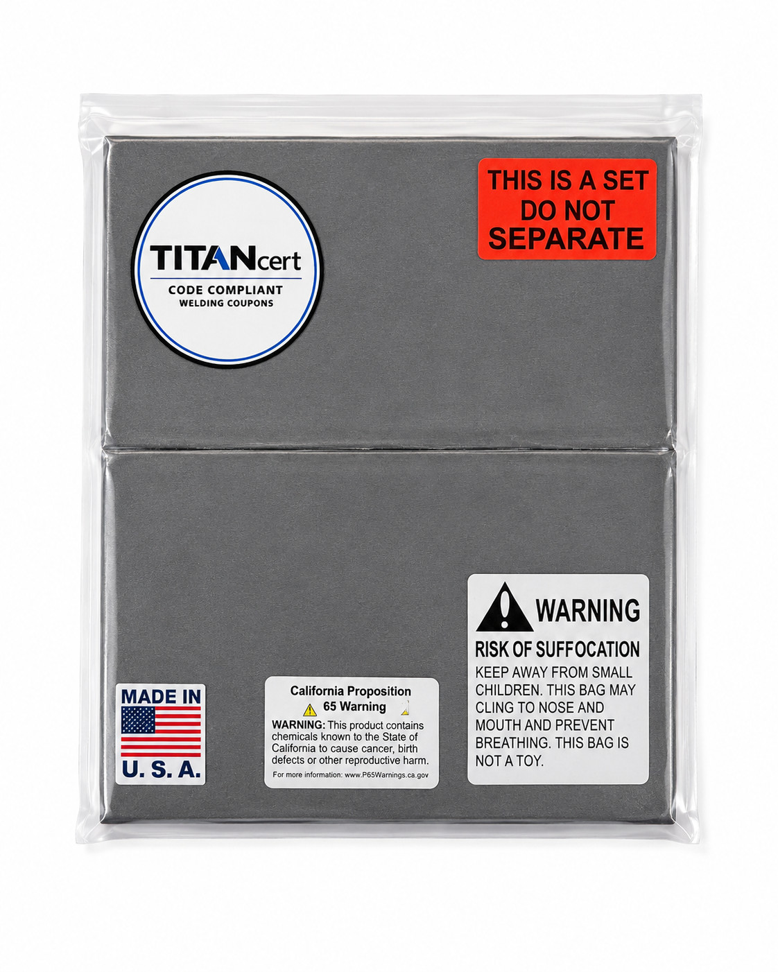 2 Pieces 3″ x 7″ Welding Couponss 3/8″ Thick Practice Plates Welding Plate Steel
