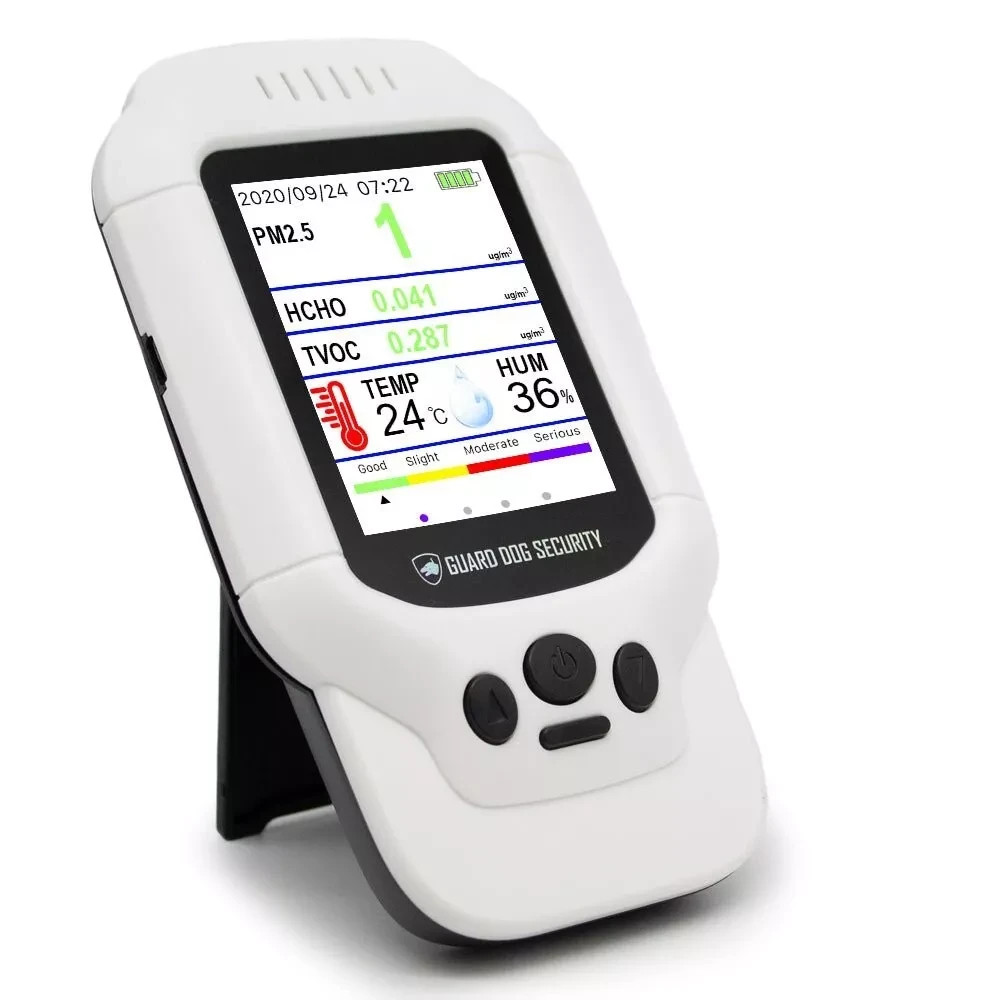 Air Quality Monitor Pollution Monitor TVOC PM1.0/PM2.5/PM10