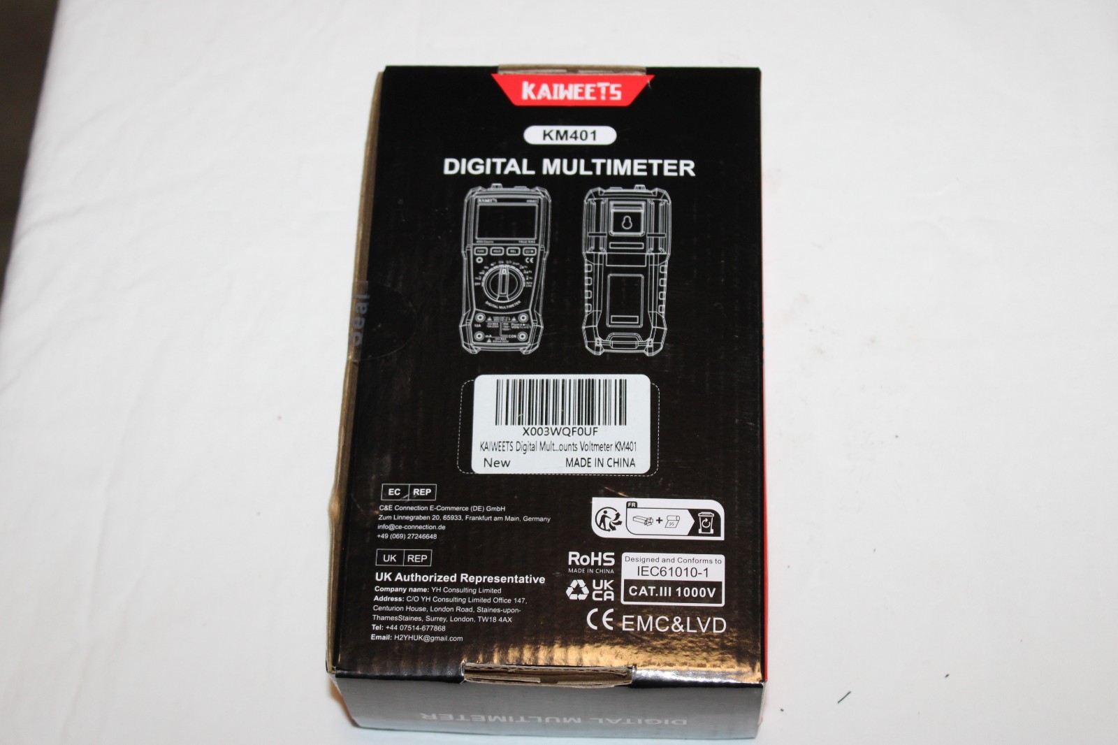 NOS KAIWEETS KM401 Digital Multimeter NEW FREE SHIPPING !!!!