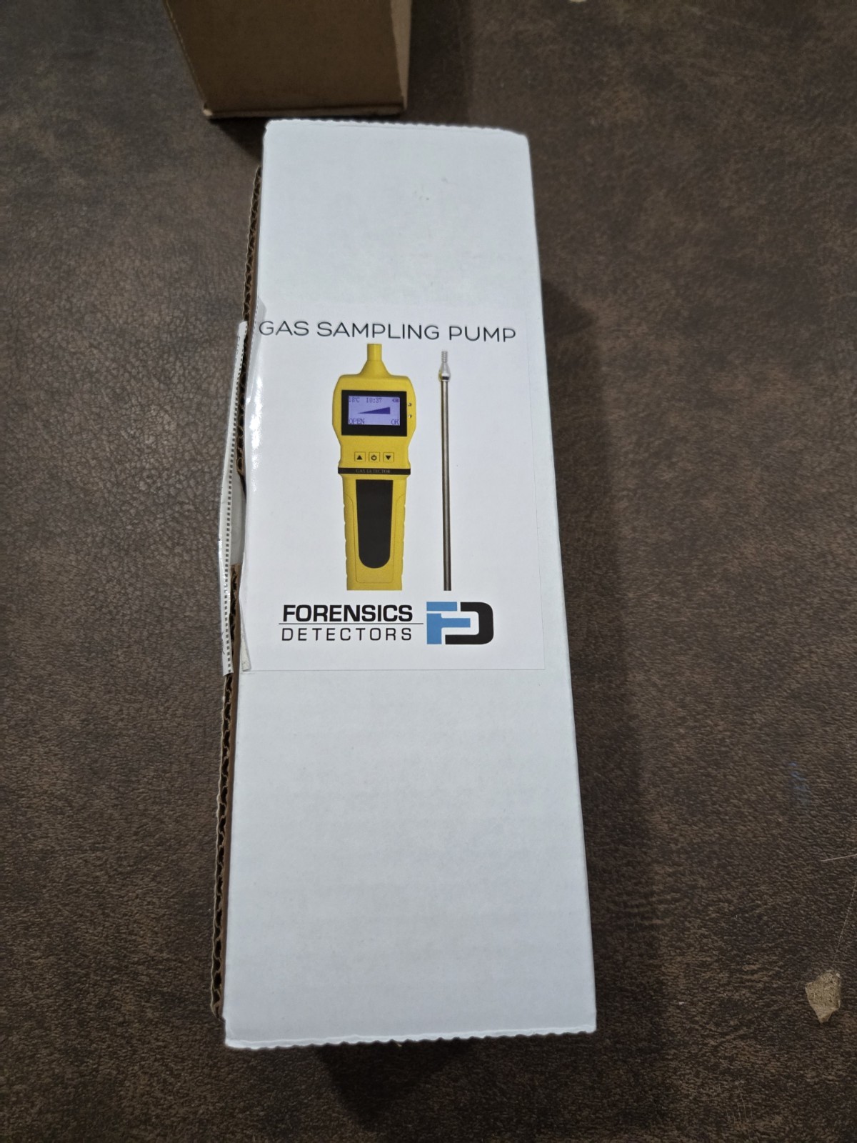 Forensics Detectors H2S Gas & Sampling Pump Calibration Certificate NIST FD-90A