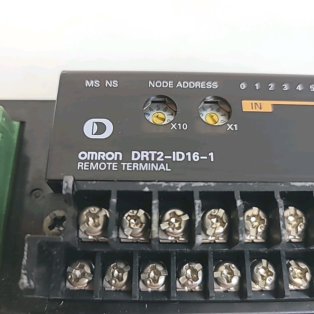 OMRON DRT2-ID16-1 Remote I/O Terminal Input Module PLC Unit 24V-DC
