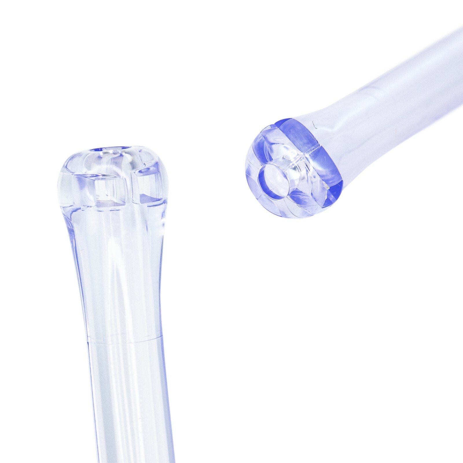 LINE2design Yankauer Oral Suction Tip & Tubing Vented – Clear – Pack of 2