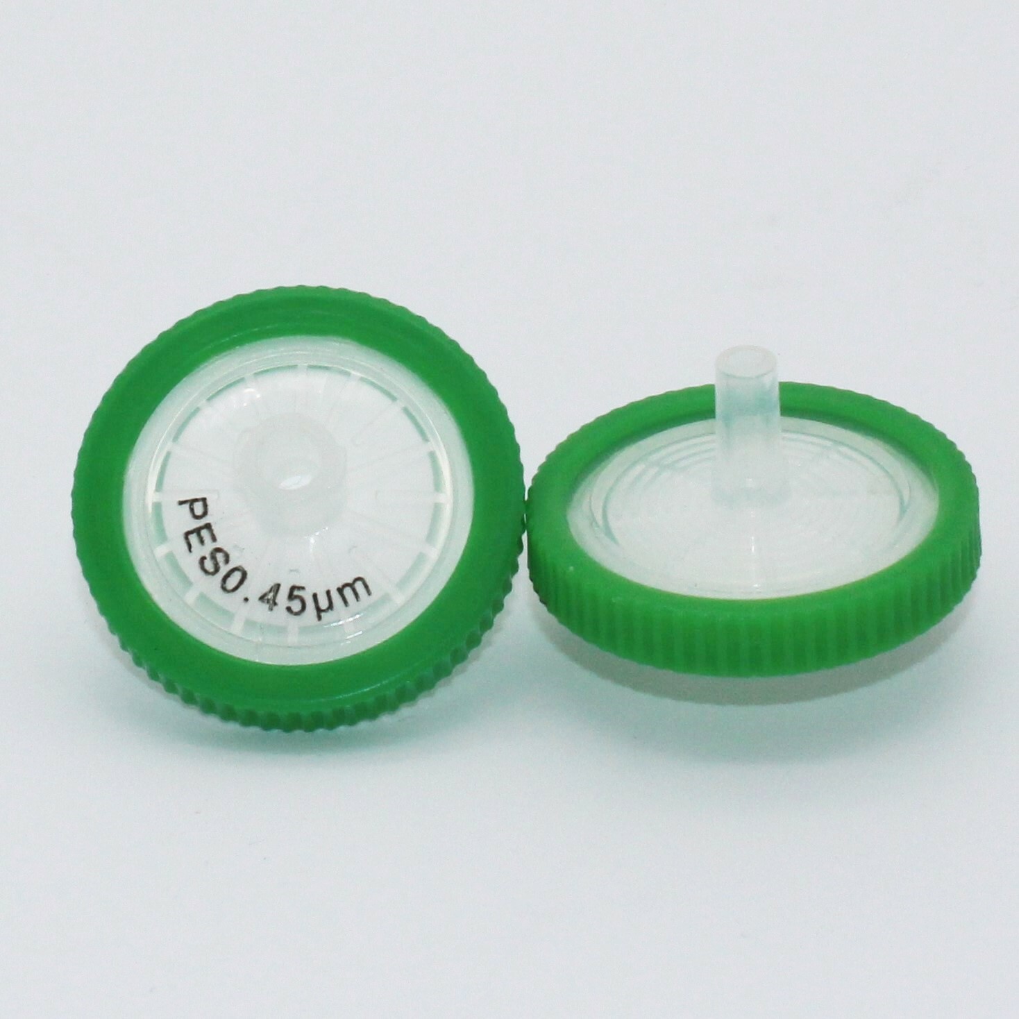25mm PES Syringe Filter (0.22/0.45 um Pore Sizes, Non-sterile, 50/100 pieces)