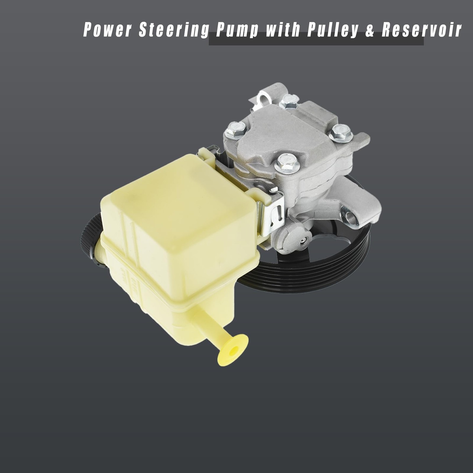 waltyotur Power Steering Pump with Pulley & Reservoir Replacement for Mazda 6…