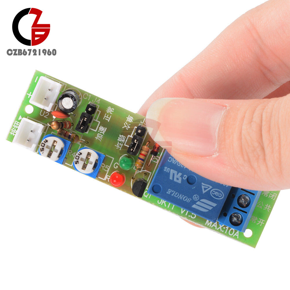 5V 12V 24V DC Infinite Cycle Delay Timer Relay Turn On-off Switch Loop Module