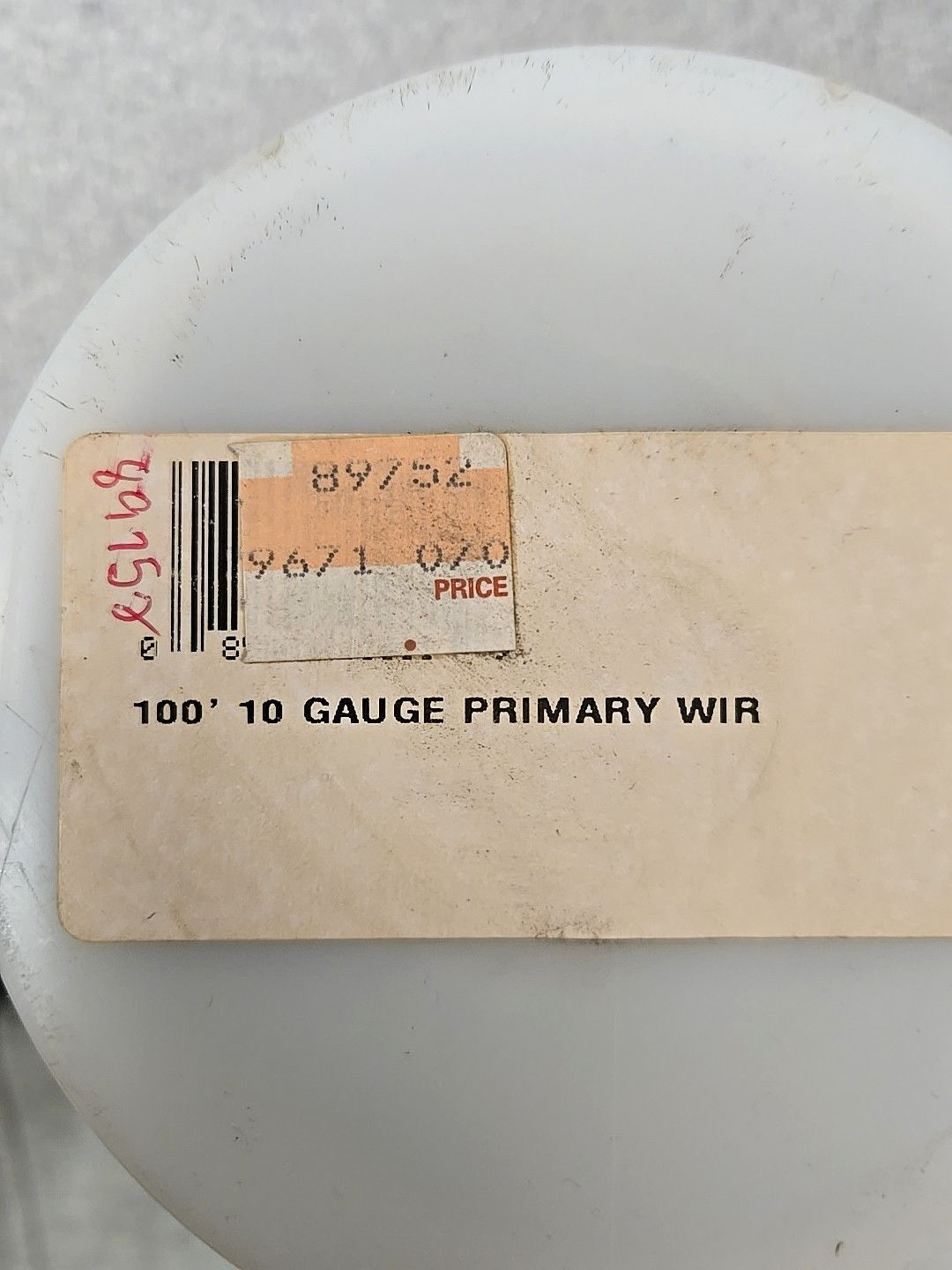 10AWG STRANDED COPPER PRIMARY WIRE (BLACK) 100FT SPOOL *NEW HAS NEVER BEEN USED