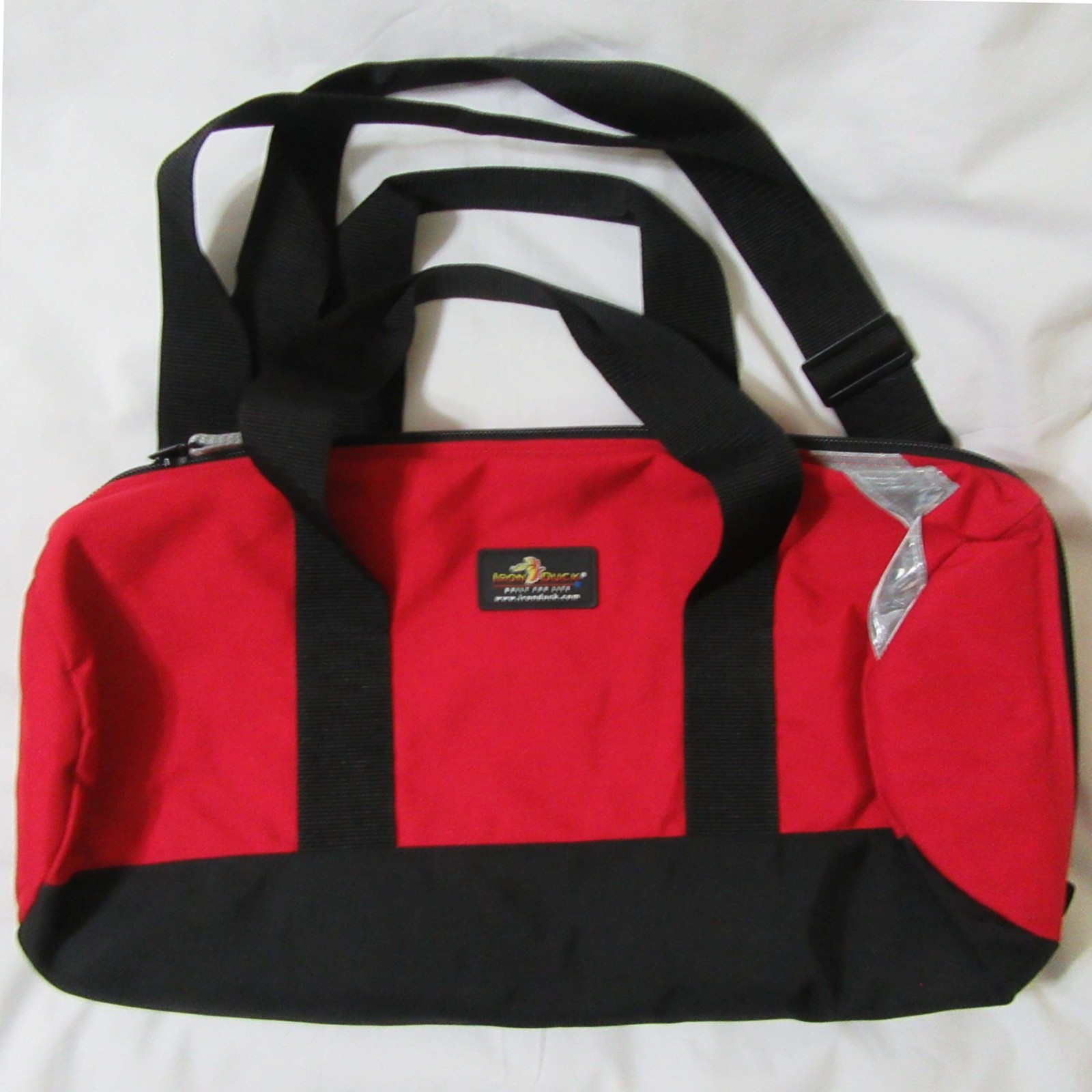 IRON DUCK ® 36002D D Size Oxygen Tank – Airway + Delivery Bag – Red – New USA