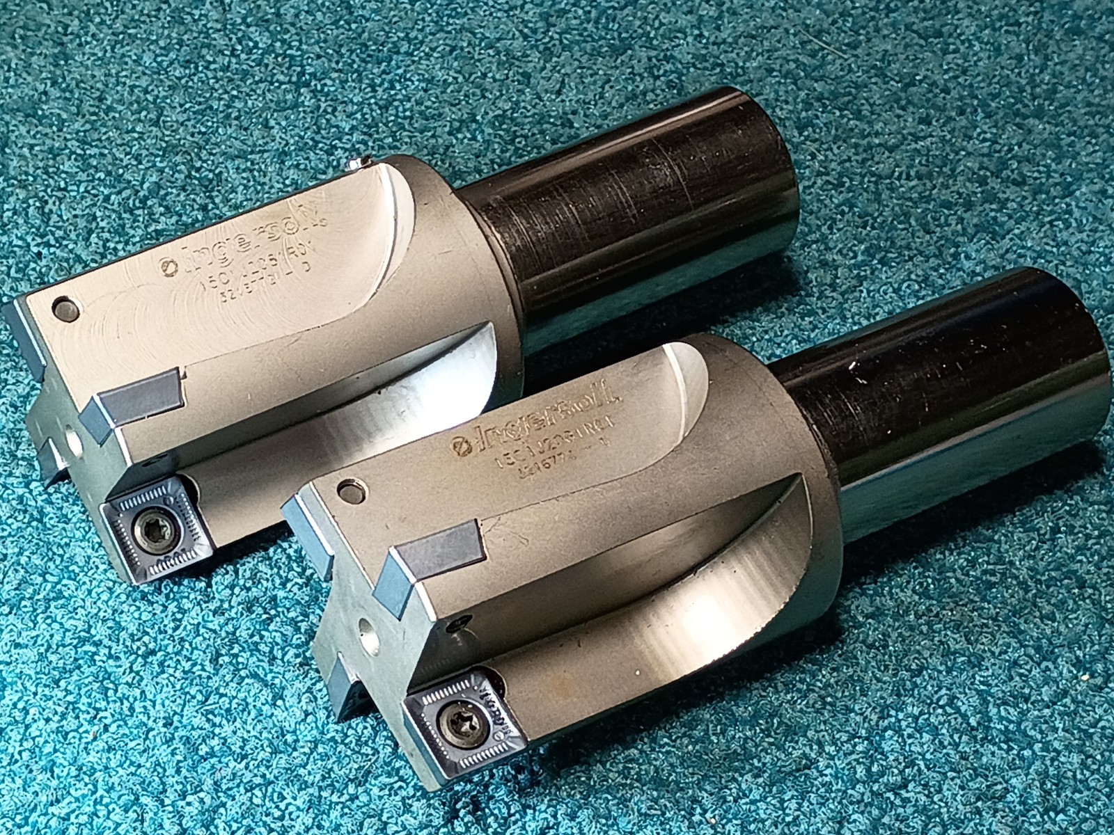 (1)Ingersoll QuadBore 15C1J2081R01 2″ Mill W/ New SHLT140508TN-HR IN1030 Inserts