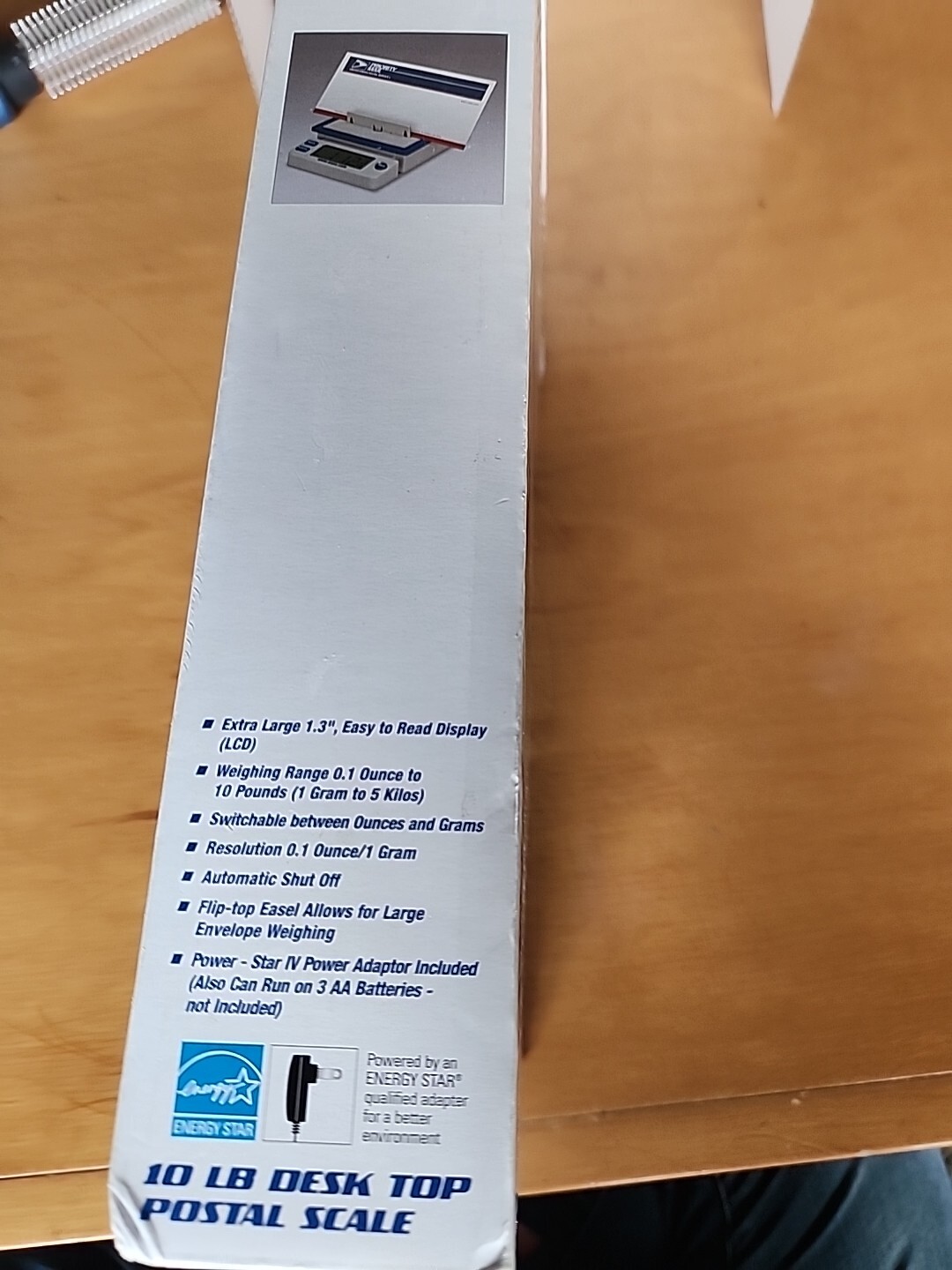 USPS 10 lb. Desk Top Postal Scale Extra Large LCD Digital Electronic ~ NIB