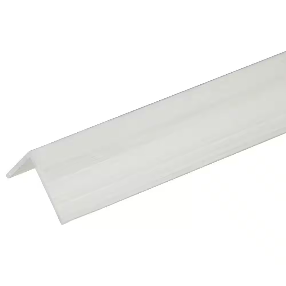 1 in. x 8 ft. – 1/16 in. Thick Aluminum Angle