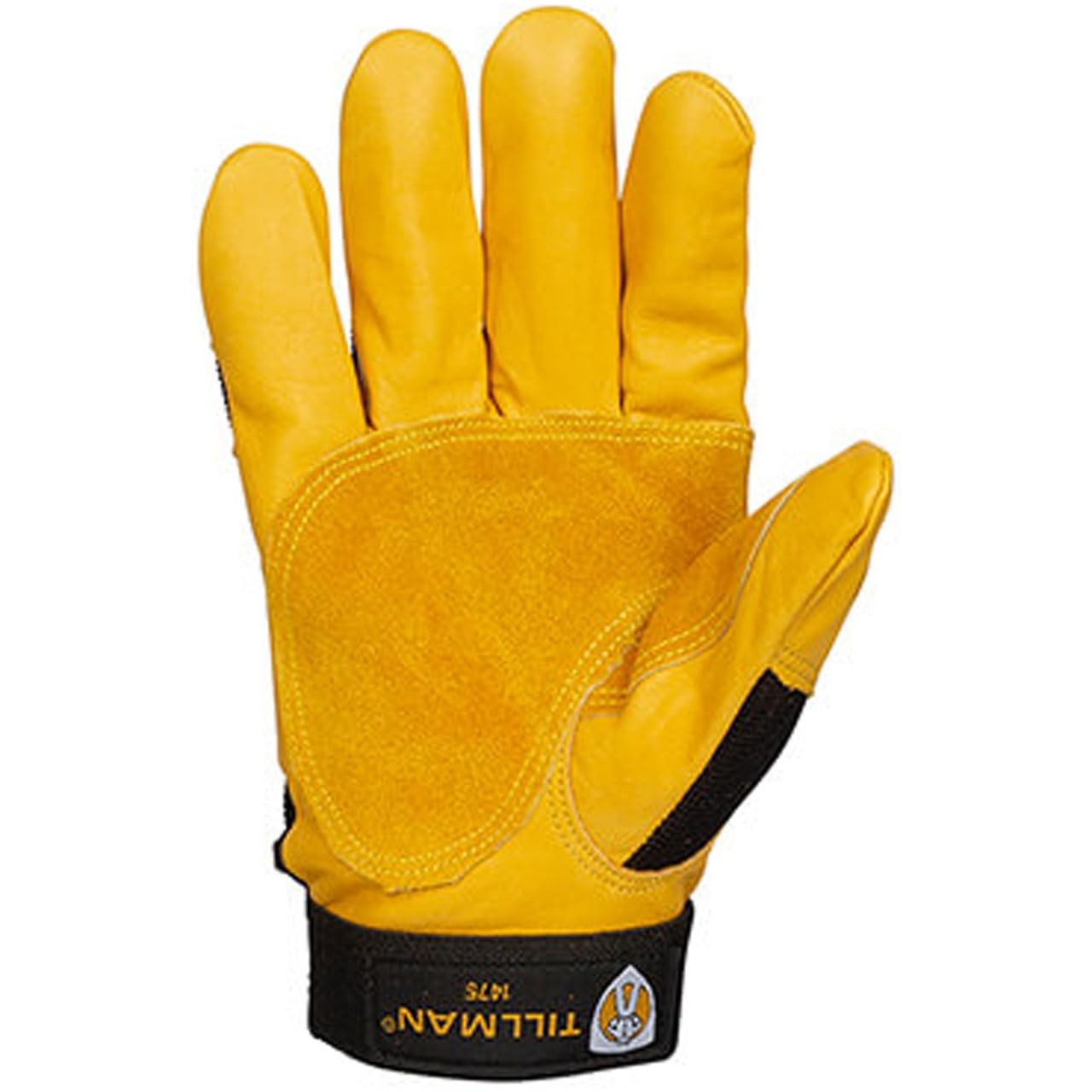 X-Large Black And Gold TrueFit Full Finger Protective Glove
