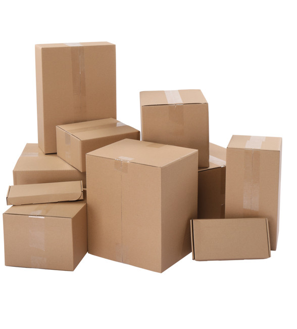 50pcs 8 «x 8″ X 8 » Thick 3mm Corrugated Cardboard Box in Kraft Paper Color