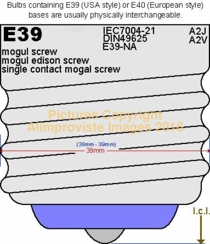 150/400 Hospital 3-WAY Mogul E39 150/250/400W Bulb Specialty LAMP NEW 236596