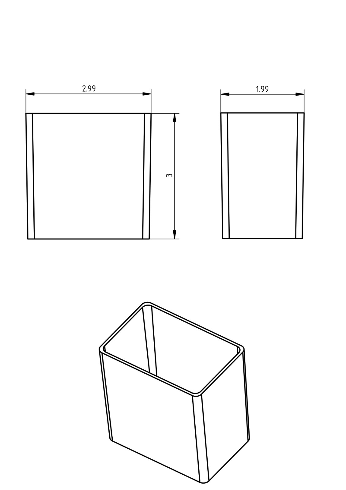 96pc 2×3″ Drawer Organizer Bins Modular Storage Hardware Craft Toolbox