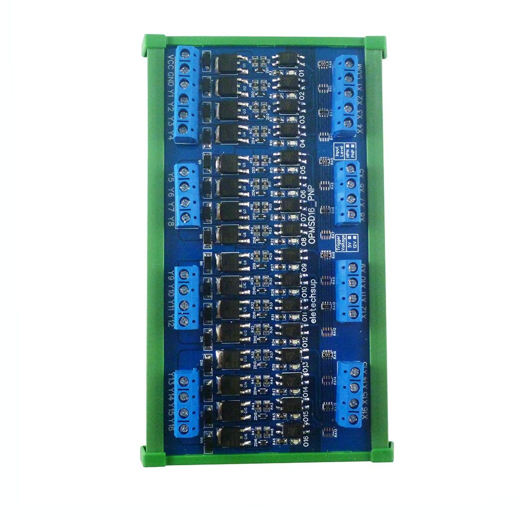 16CH DC 3.3V/5V/12V/24V Digital Logic Level to 5A Current Driver Converter