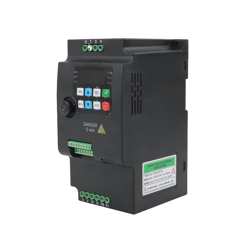 Variable Frequency Drive 3.7KW 1 To 3 Phase VFD 4HP Inverter Converter 220V New