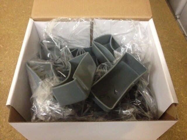Quantity 50 3 1/4″ X 1 5/8″ Grey End Caps Unistrut Channel #4880GY P2860-50