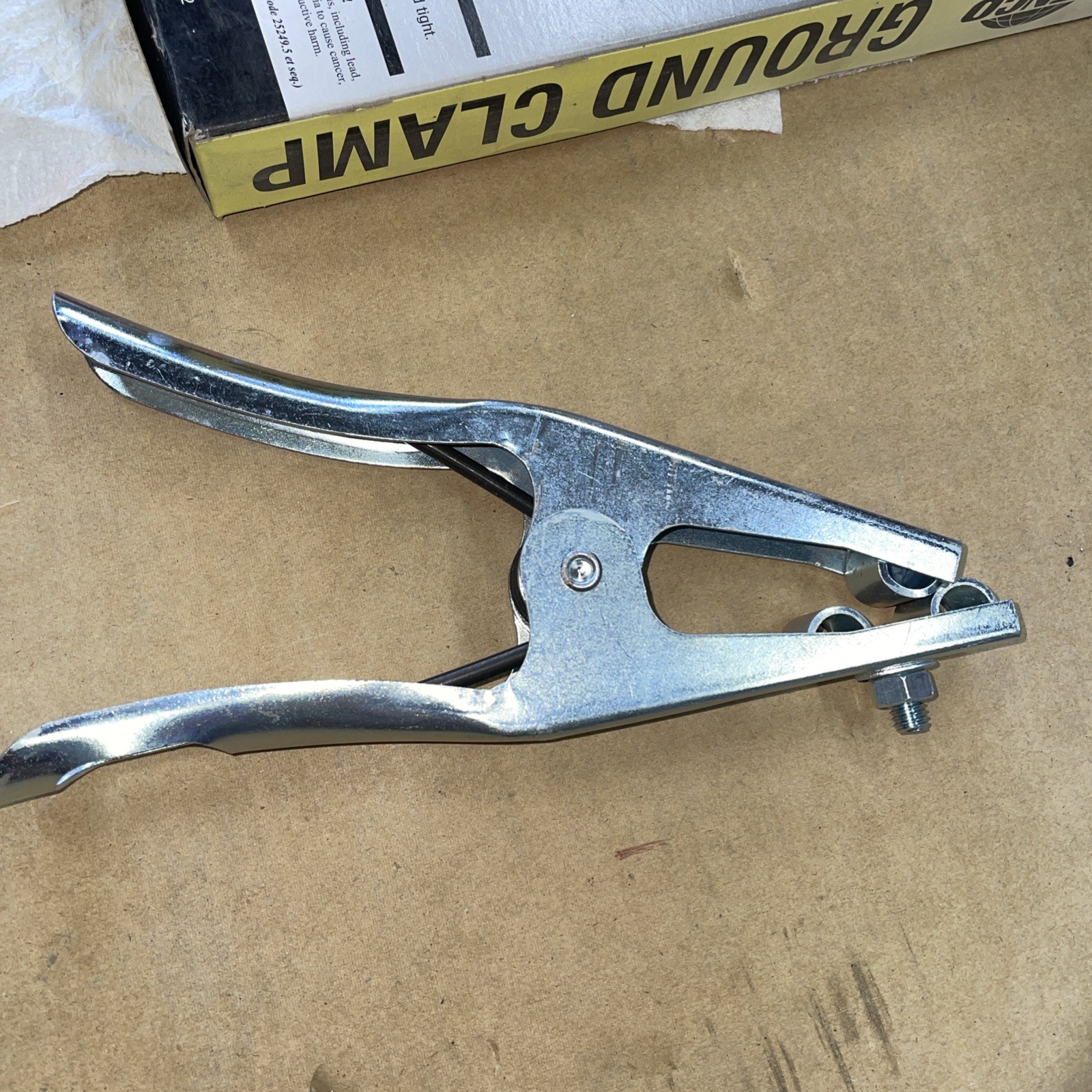 Lenco 300 AMP Welding Ground Clamp 02040 EG-300 New