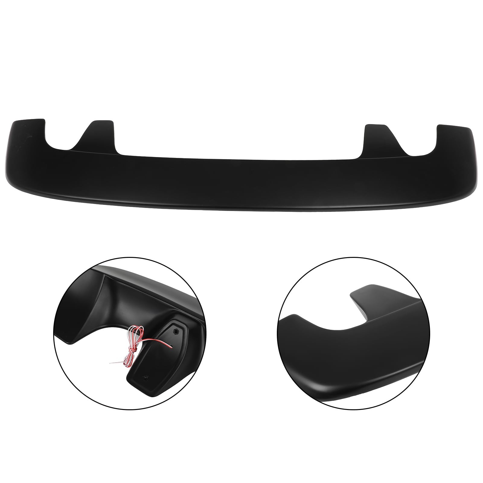 ABS Rear Window Roof Spoiler Fit 2001-2007