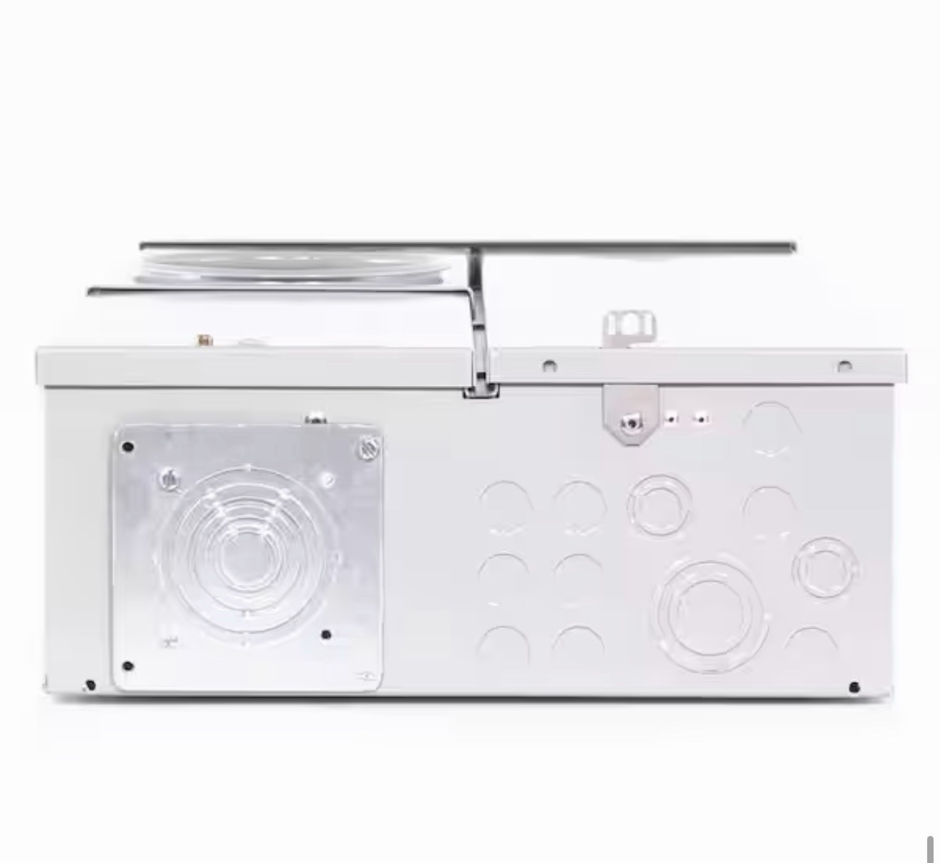 Outdoor 200 Amp 20-Space 40-Circuit Main Brkr Ring Surface Meter Socket Load Cen