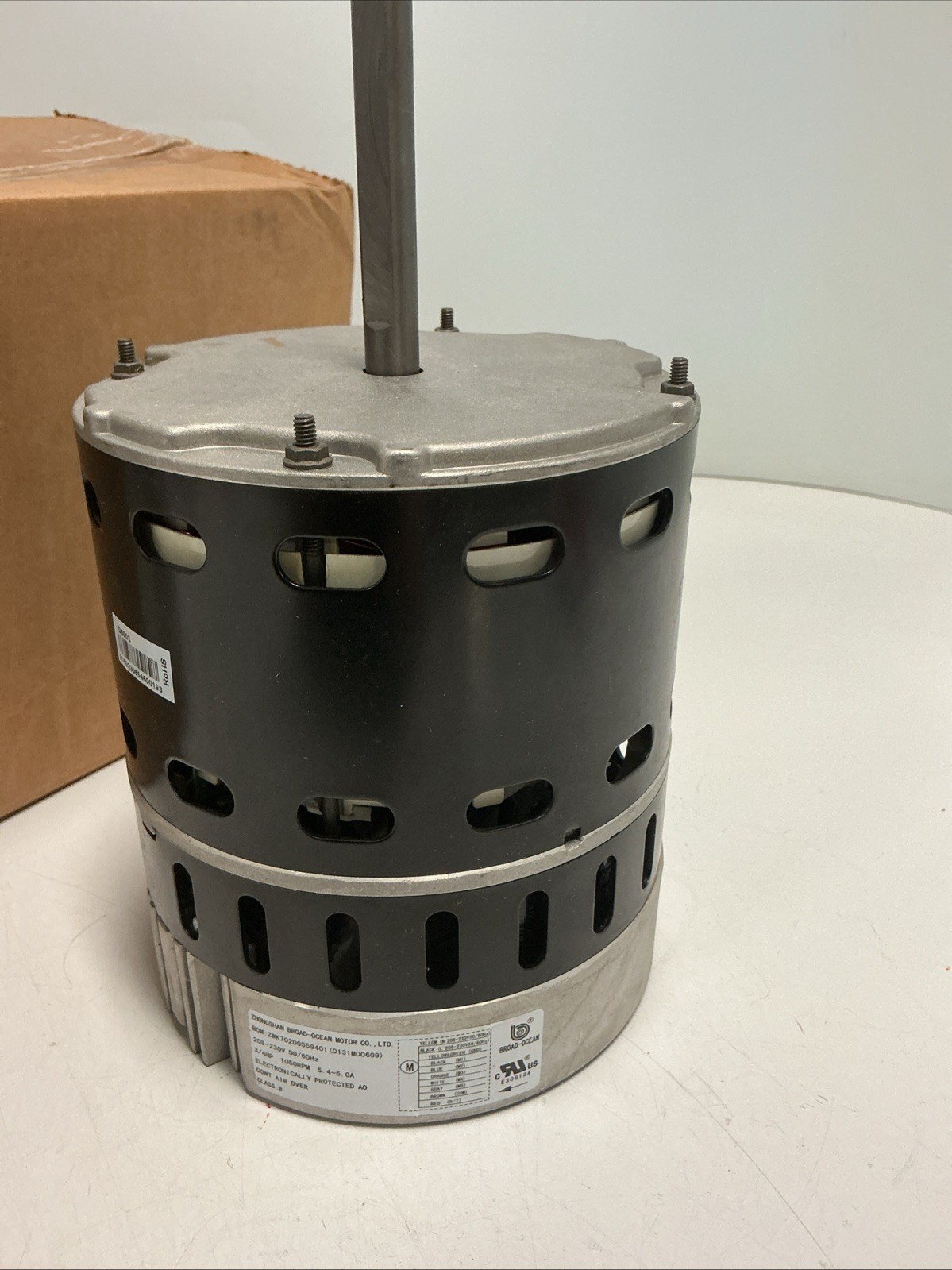 NEW, GOODMAN, 0131M00609S, 3/4HP MOTOR, 240V, X13, 1410390350. (19G-3)