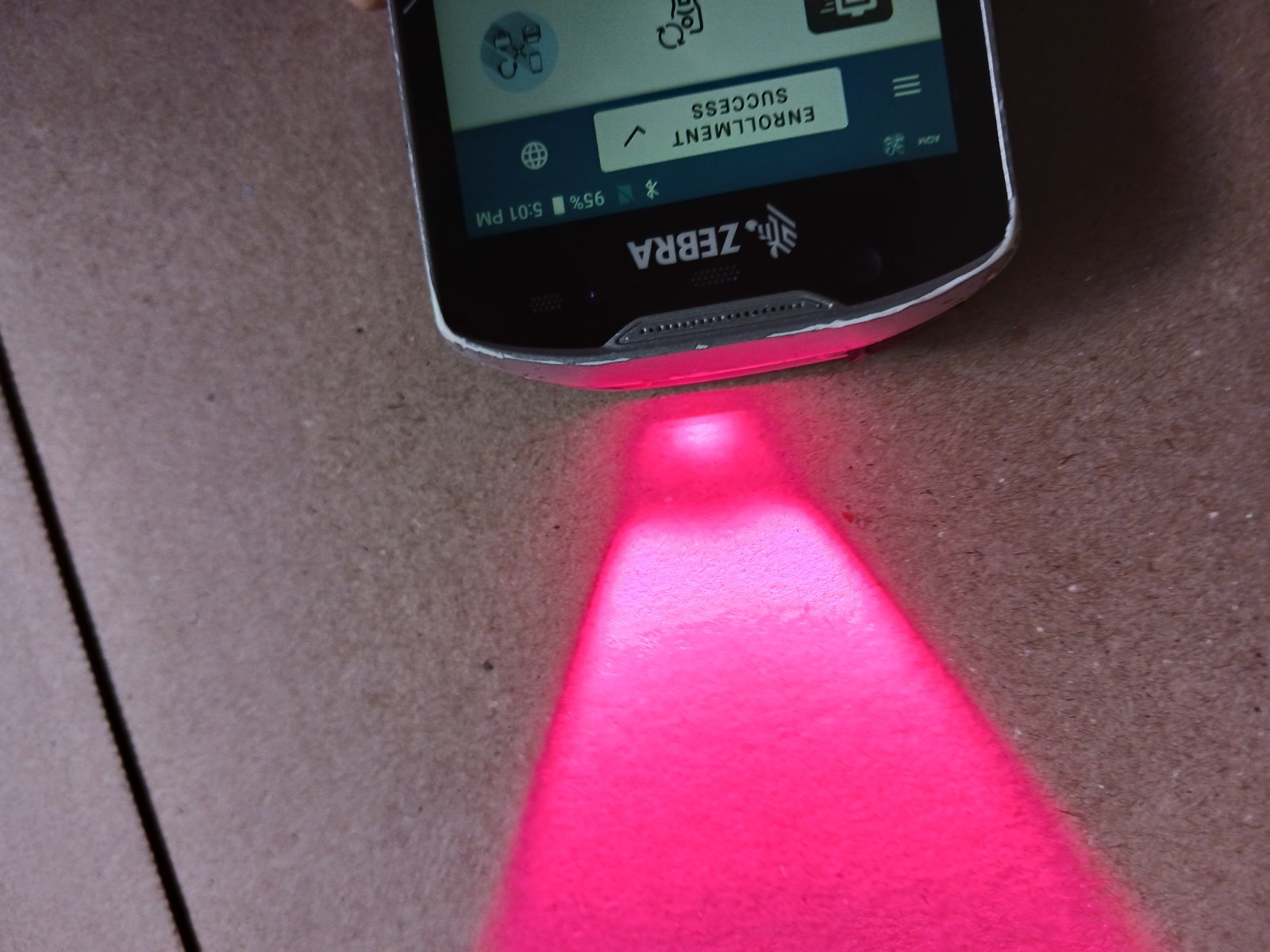 Zebra TC57HO Handheld Mobile Computer Barcode Scanner