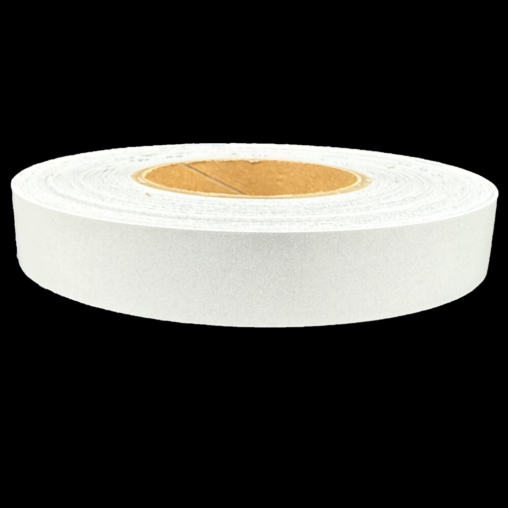 1″ White Reflective Tape 3M 680 Type 1 Engineer Grade Reflects White Scotchlite