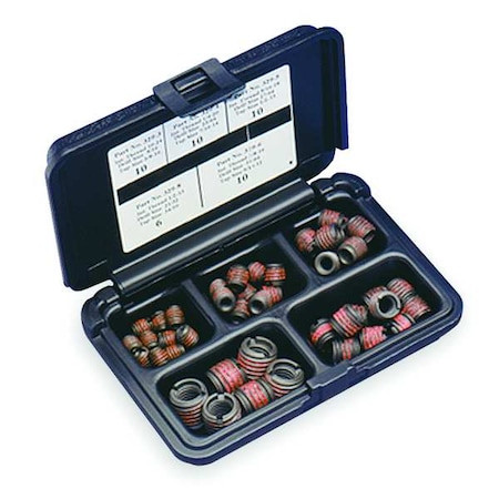 E-Z Lok Ez-M100 Thread Repair Kit, Self Locking Thread Inserts, M3-0.50,
