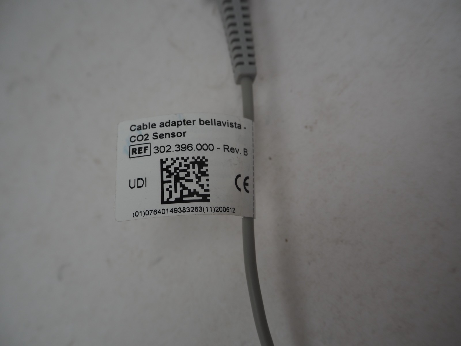 REF 302.396.000 CO2 Sensor Cable Adaptor Bellavista GE EtCO2