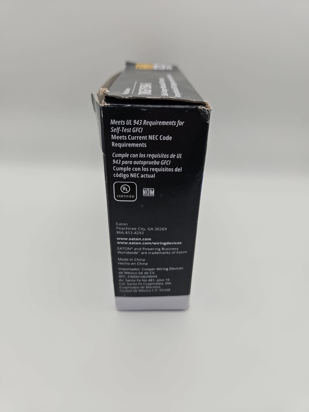 Eaton Tamper Resistant TRGF15W-3 15A/125V GFCI Recept 3-pack White F2***