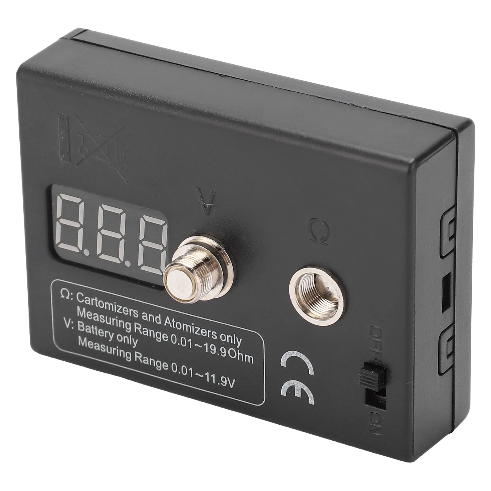 Resistance OHM Meter Measuring Reader Coil Tester 3V 0.01-20Ω