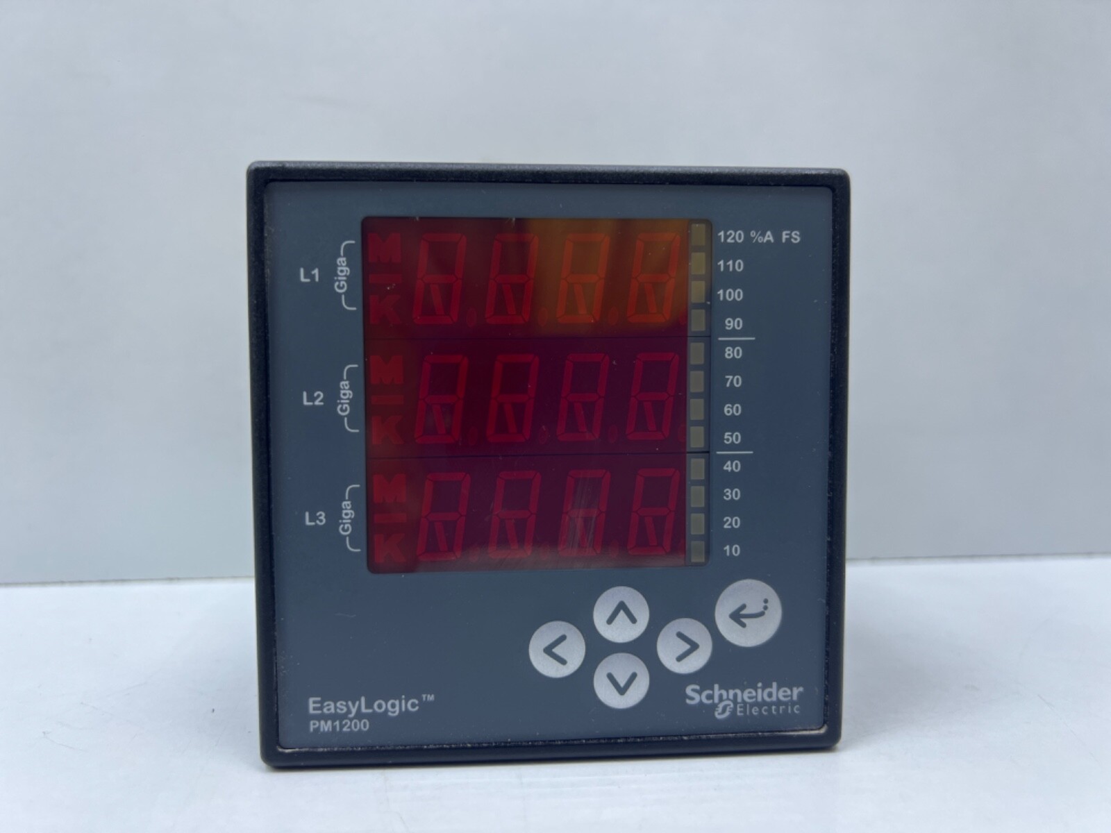 SCHNEIDER EASYLOGIC PM1200 PANEL METER