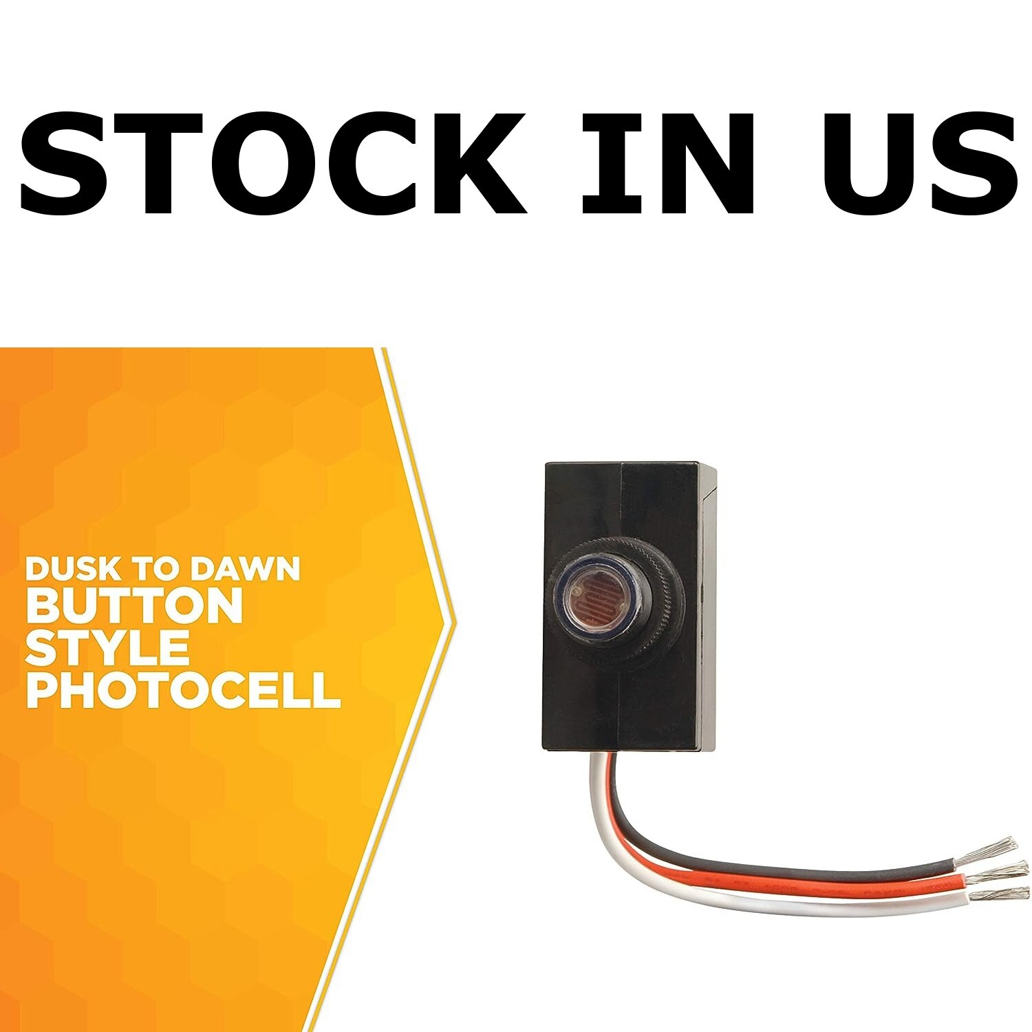 4/8Pcs AC120-277V Light Control Sensor Dusk To Dawn Photocell Switch Replacement