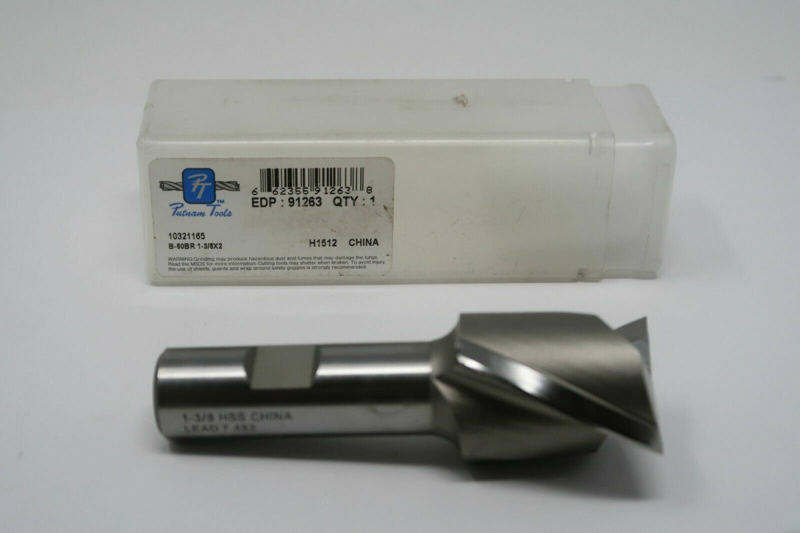 GREENFIELD PUTNAM 1-3/8″ x 3/4″ Shank 2 Flutes HSS End Mill 91263