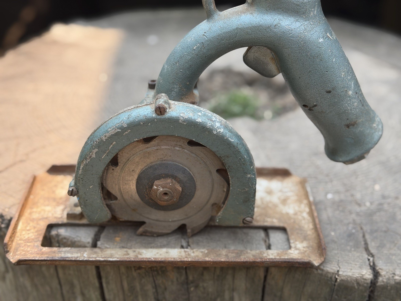 Ackley 4” Model #154S1 Pneumatic Air Powered Circular Saw